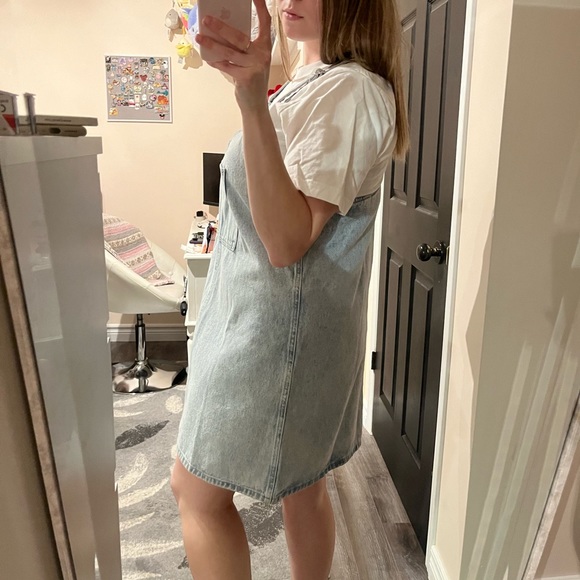 Denim Overall Dress 'Daisy Dress' - Picture 13 of 13